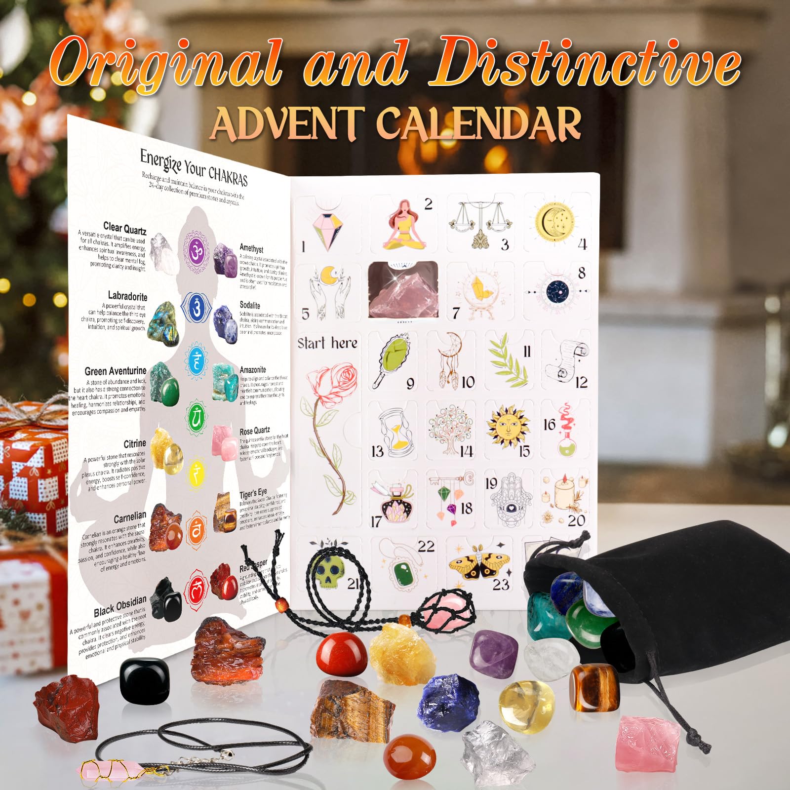 24-Day Gemstone Christmas Advent Calendar