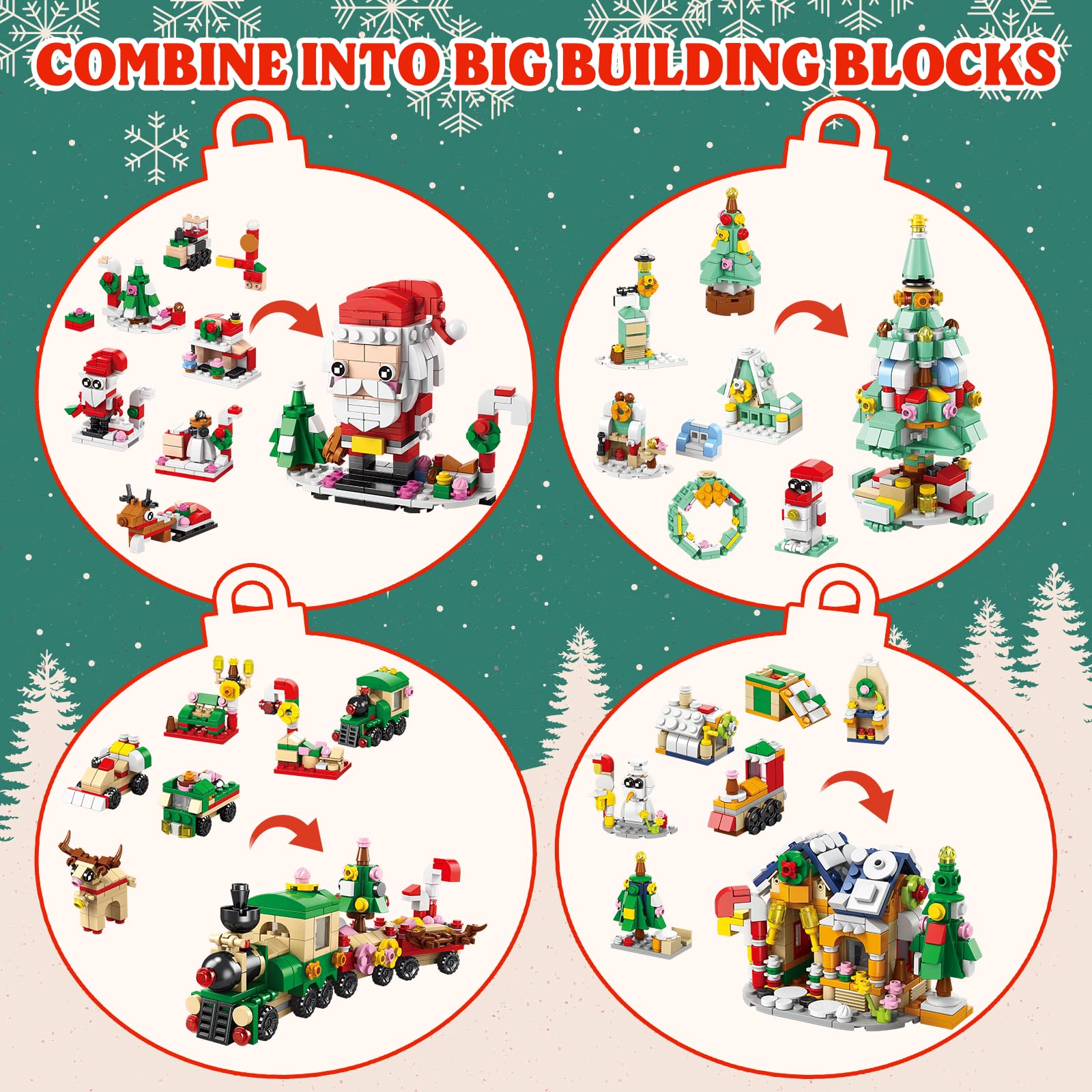 Advent Calendar 2026 Building Blocks Set