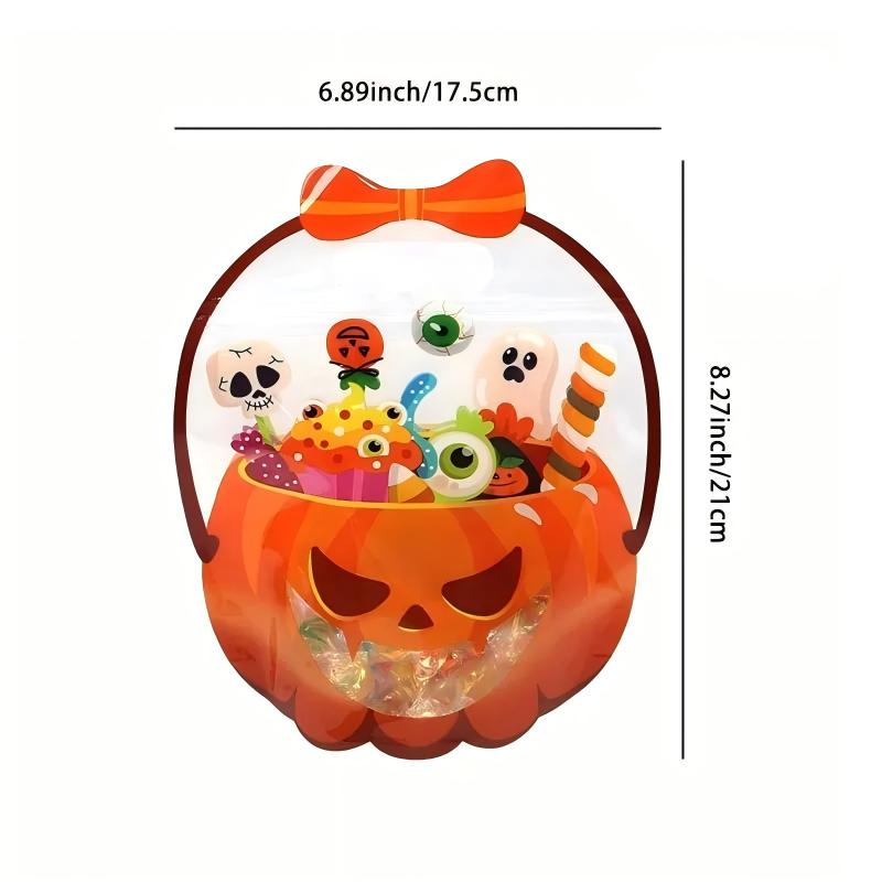 Halloween Pumpkin Candy Gift Bag