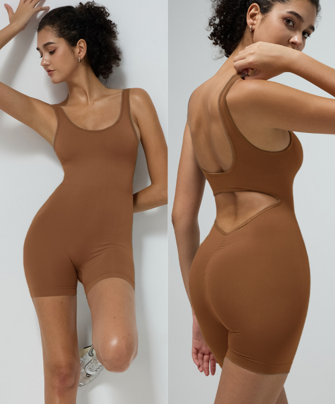 One Piece Halter Romper Backless Jumpsuit Butt Lifting Designed for Women Skin Friendly Fabric Athletic Romper Perfect for Workout Outfits Fitness and Activewear Essentials for Women