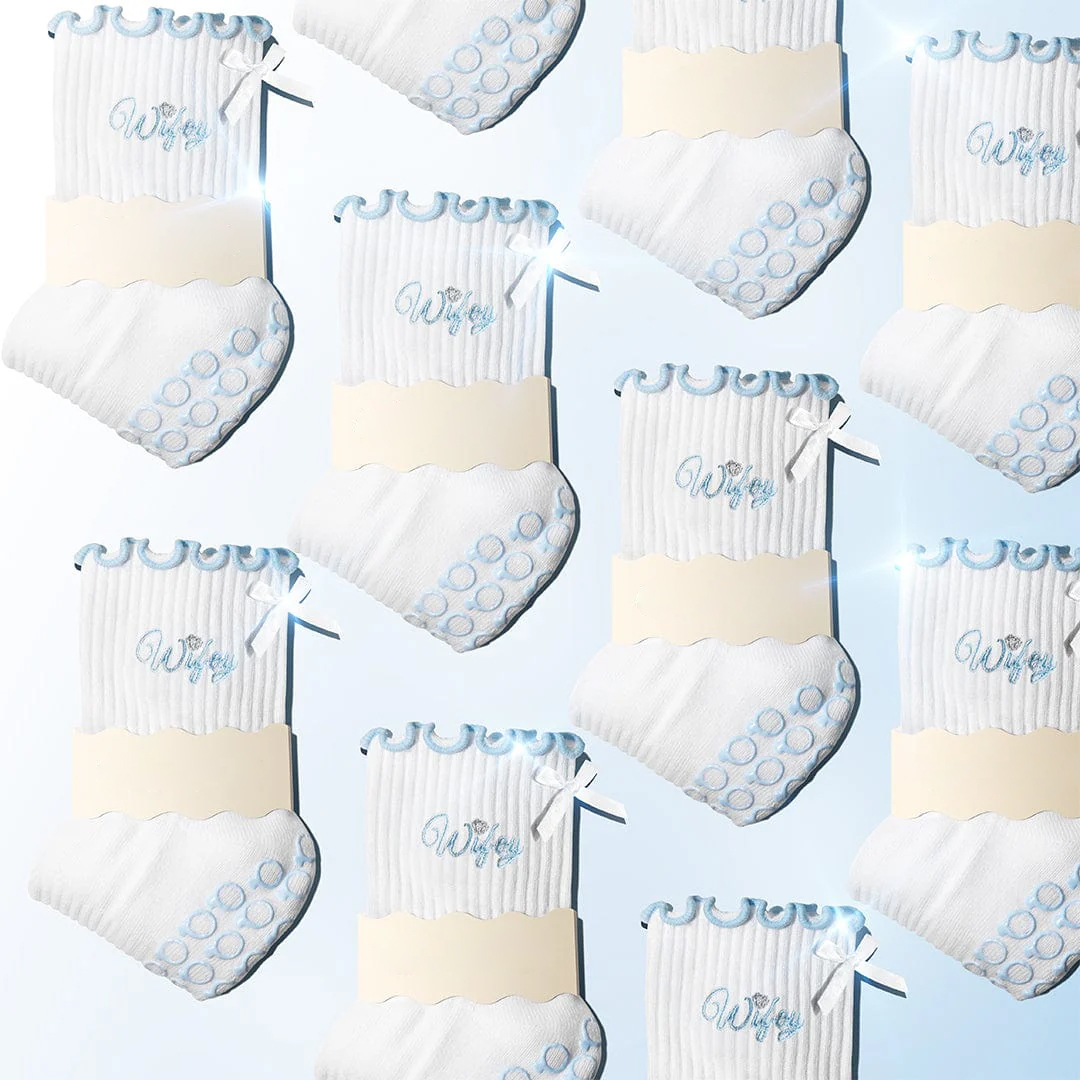 Pilates Socks Standard Grip Socks - Wifey