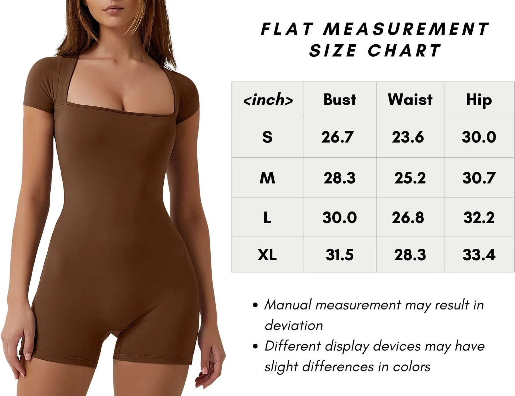 Onesie for Women Cap Sleeve Bodycon Workout Romper Stretchy One Piece Square Neck Sexy Unitard Athletic Jumpsuit