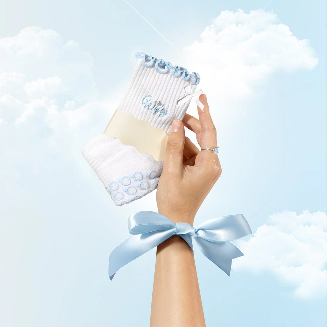 Pilates Socks Standard Grip Socks - Wifey