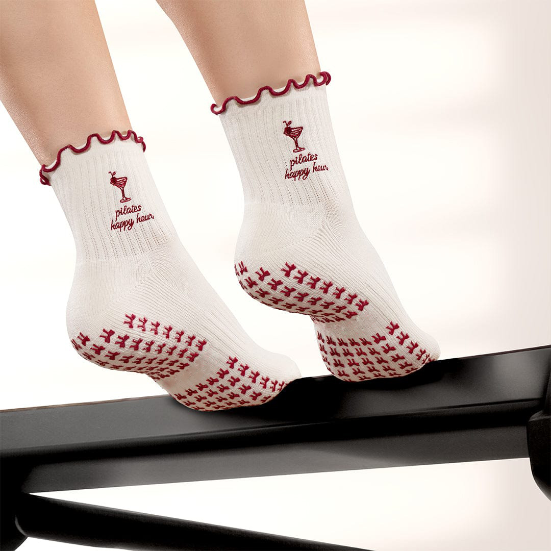 Pilates Socks Standard Grip Socks - Pilates Happy Hour