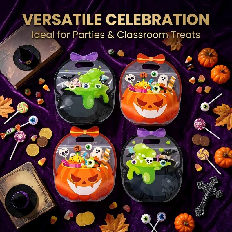 Halloween Pumpkin Candy Gift Bag