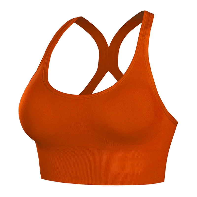 2026 Women's Sports Bra Wireless Padded Push Up Breathable with Support for Yoga Running Gym Workout Fitness 