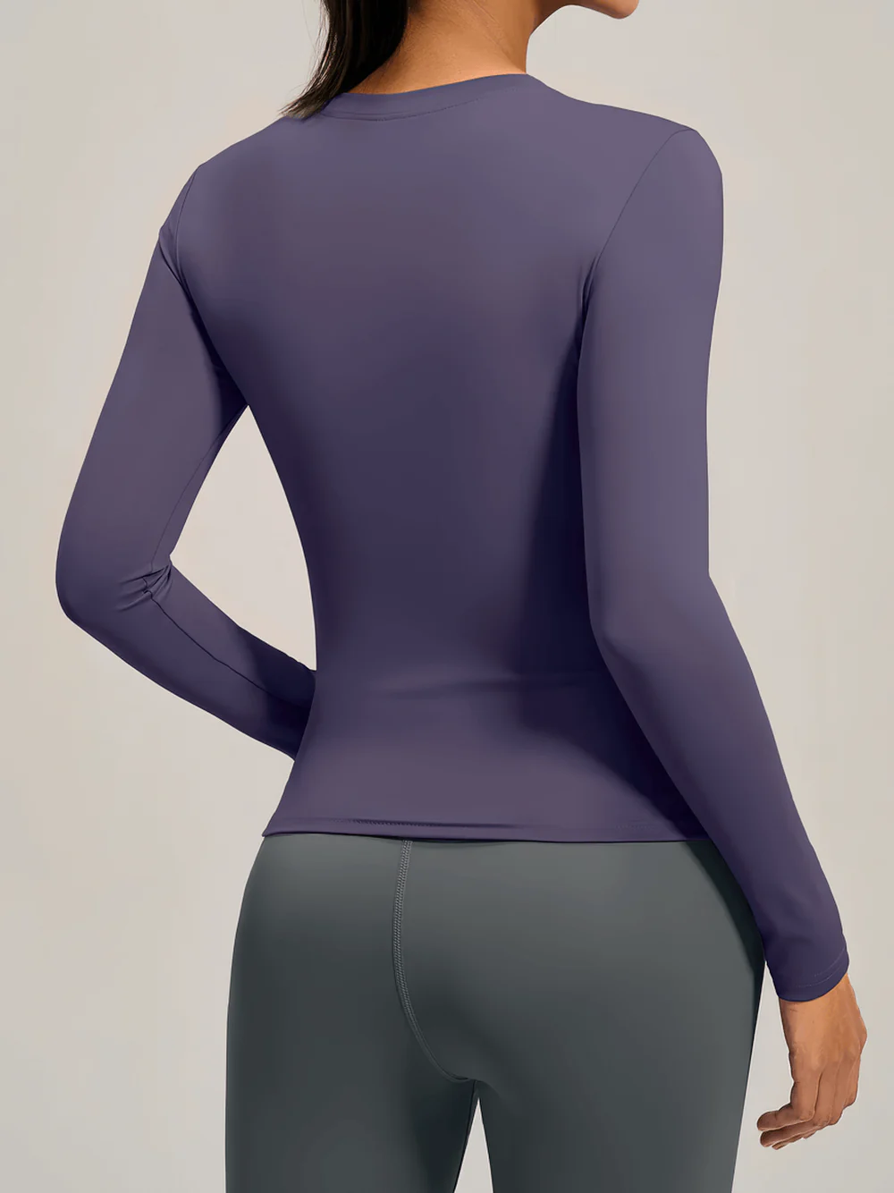 Elastic Sport Long Sleeve Top Women Yoga Sport Top Fitness Women's Long Sleeve