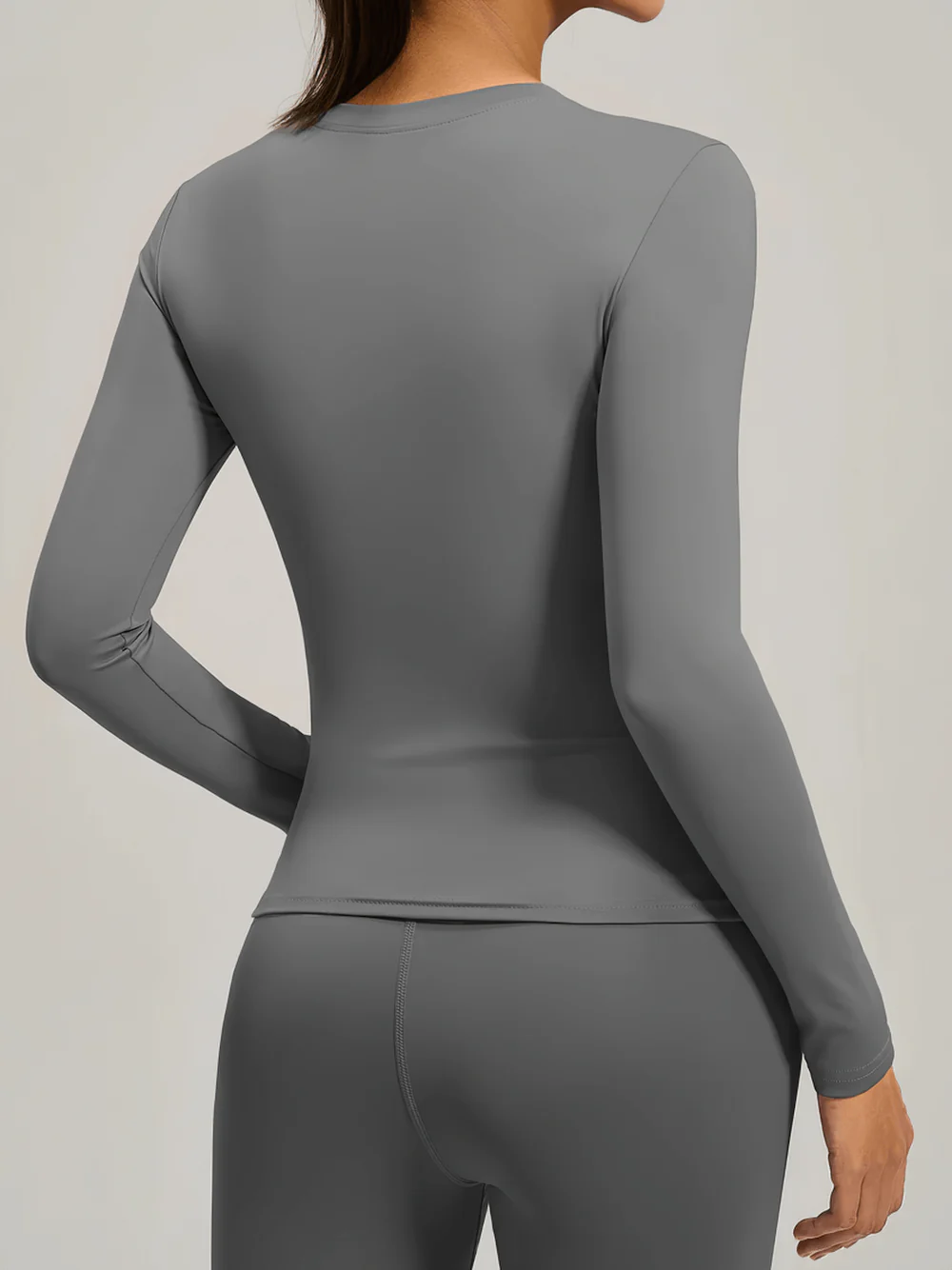 Elastic Sport Long Sleeve Top Women Yoga Sport Top Fitness Women's Long Sleeve