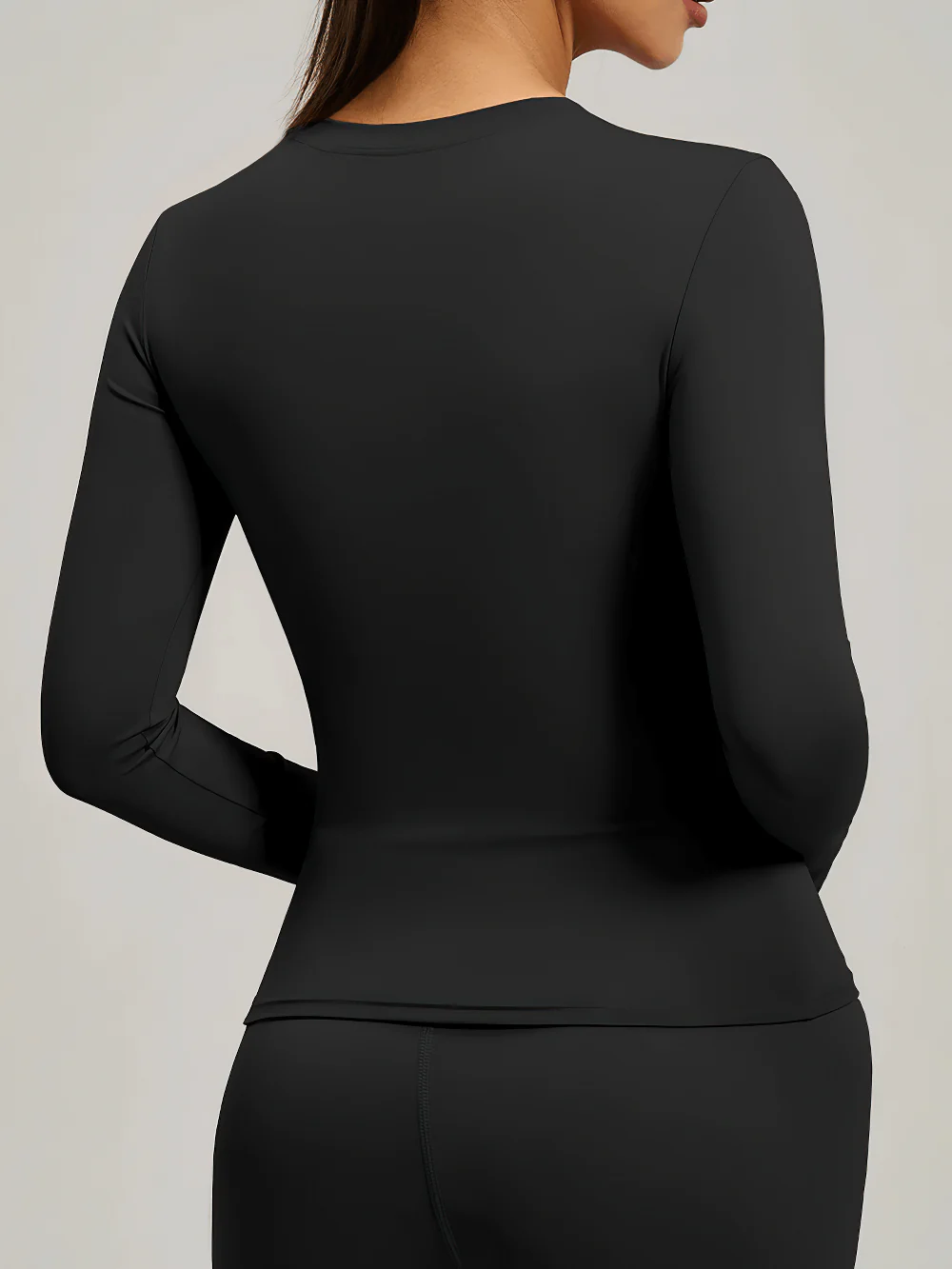 Elastic Sport Long Sleeve Top Women Yoga Sport Top Fitness Women's Long Sleeve