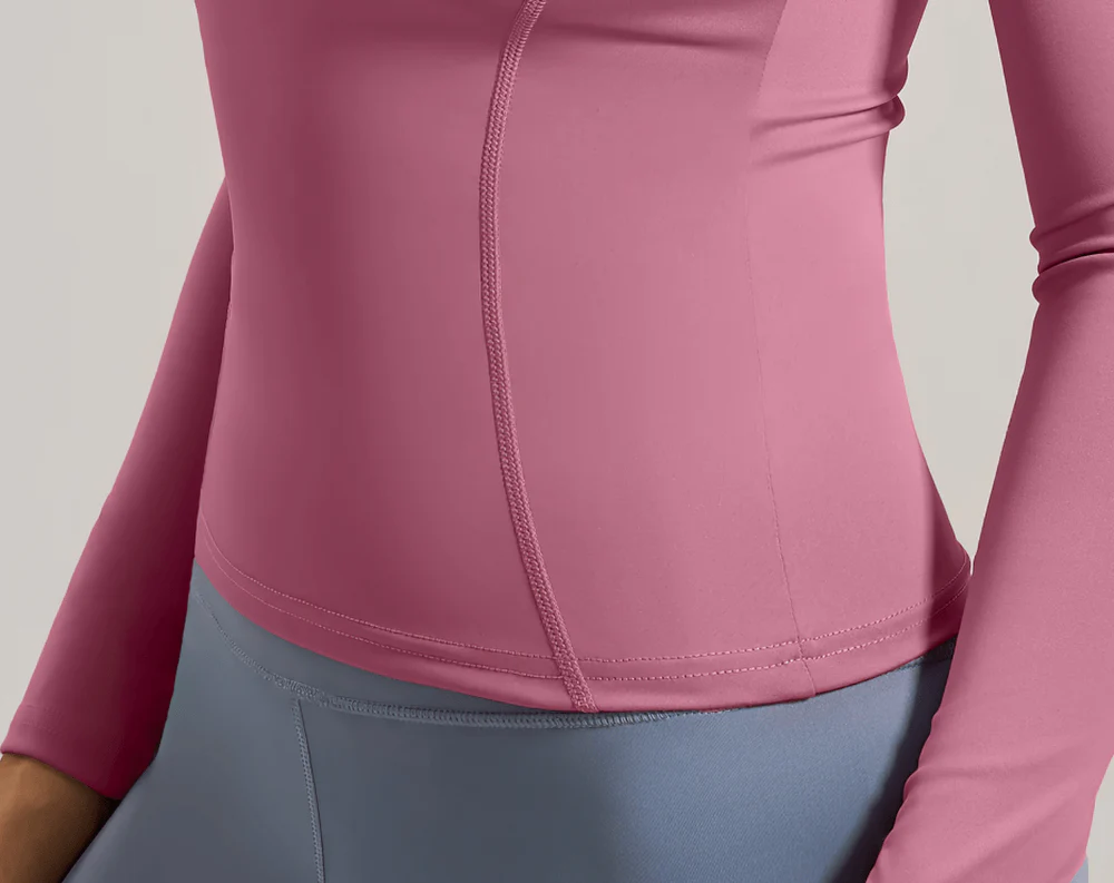 Elastic Sport Long Sleeve Top Women Yoga Sport Top Fitness Women's Long Sleeve