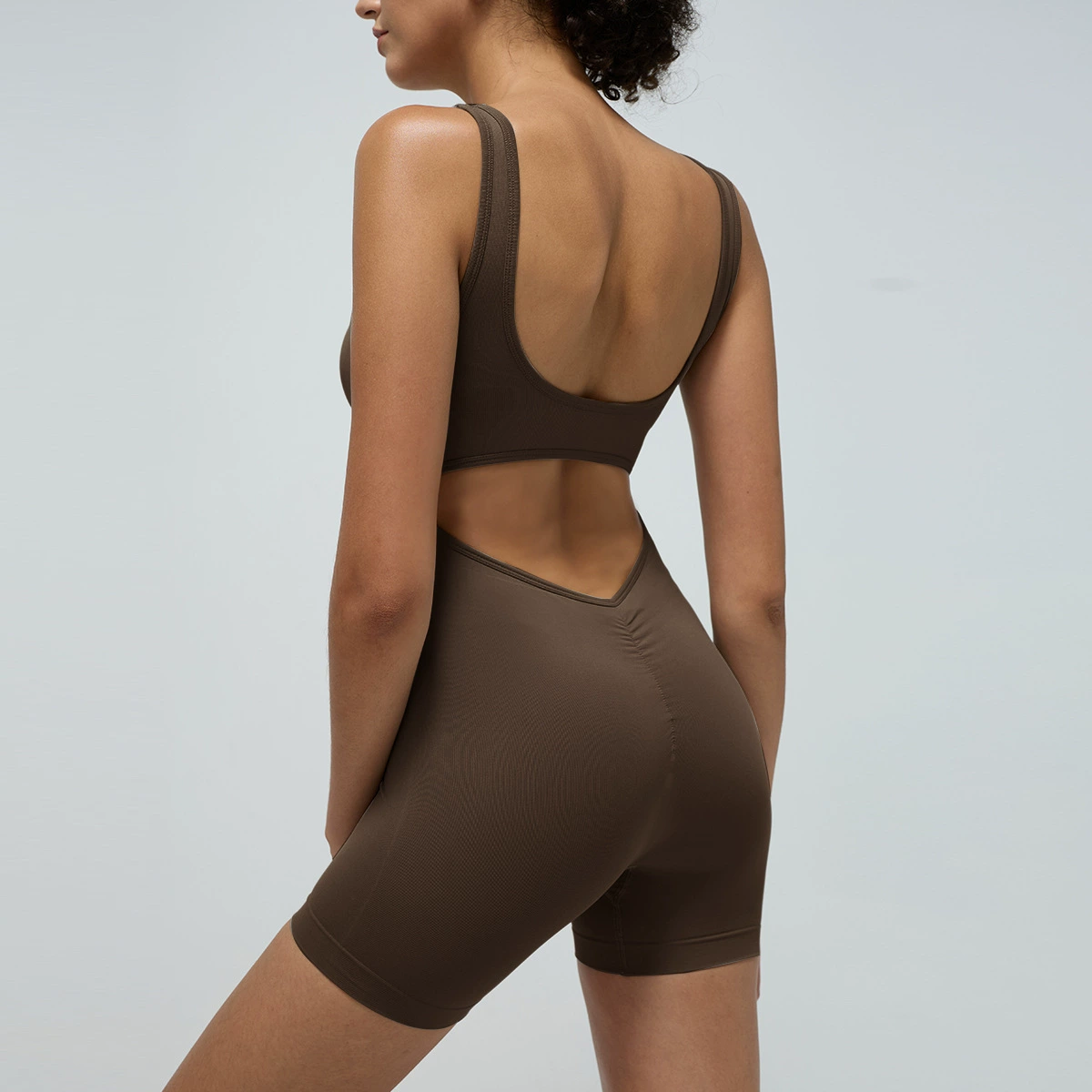 One Piece Halter Romper Backless Jumpsuit Butt Lifting Designed for Women Skin Friendly Fabric Athletic Romper Perfect for Workout Outfits Fitness and Activewear Essentials for Women