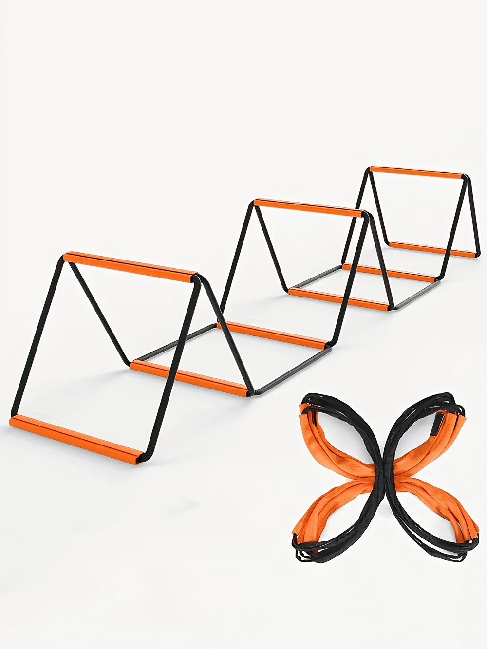 Modular Agility Ladder and Hurdle Training Versatile Sports Obstacle and Speed Training Gear For World Cup Fans