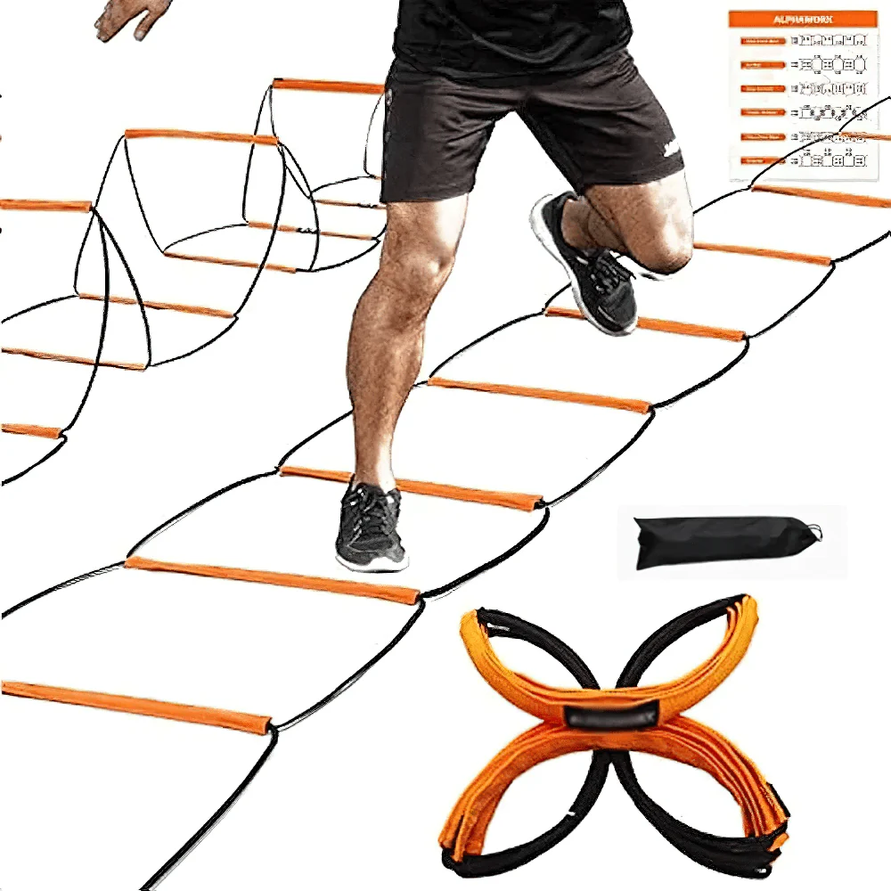 Modular Agility Ladder and Hurdle Training Versatile Sports Obstacle and Speed Training Gear For World Cup Fans