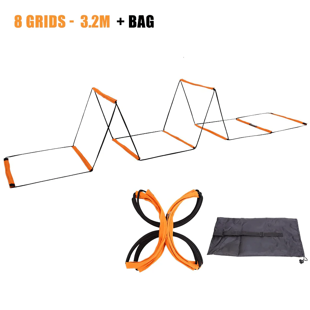 Modular Agility Ladder and Hurdle Training Versatile Sports Obstacle and Speed Training Gear For World Cup Fans