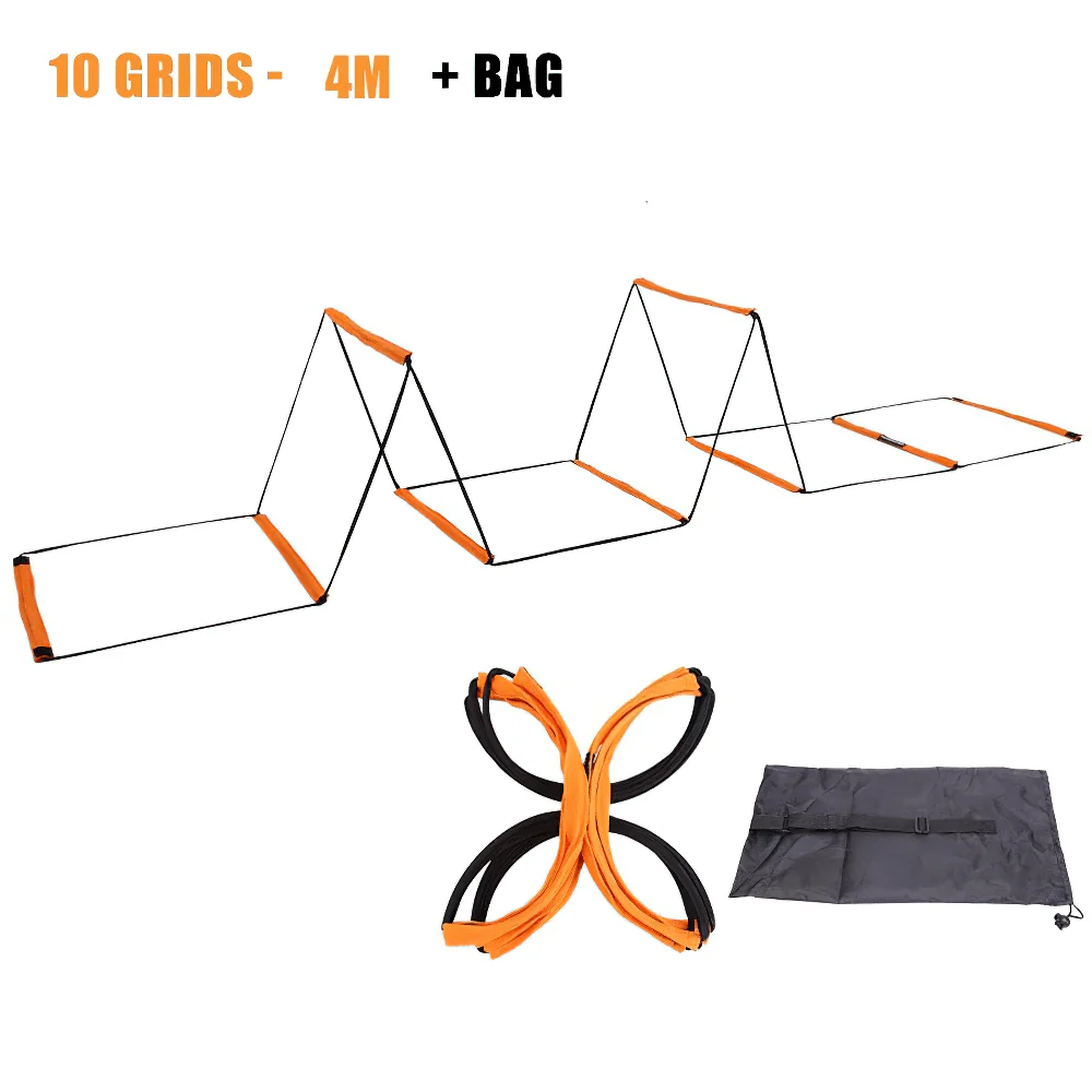 Modular Agility Ladder and Hurdle Training Versatile Sports Obstacle and Speed Training Gear For World Cup Fans