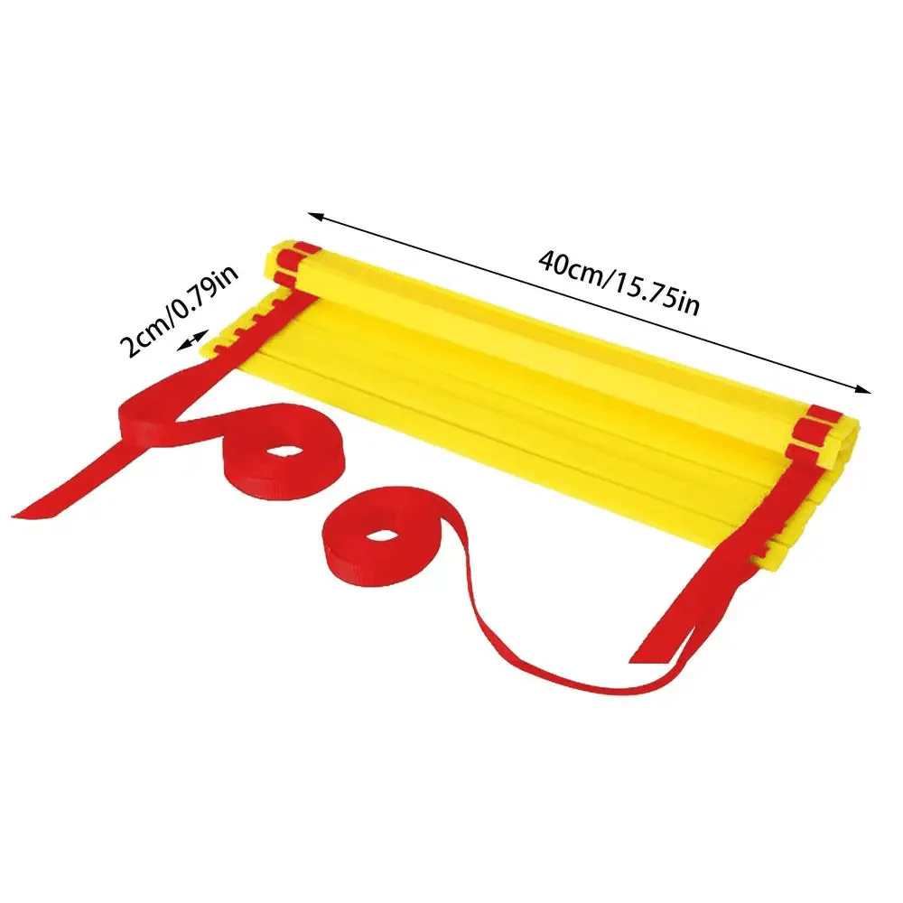 Modular Agility Ladder with Frosted Rungs and Bag Flexible Speed Ladder for Endurance and Footwork
