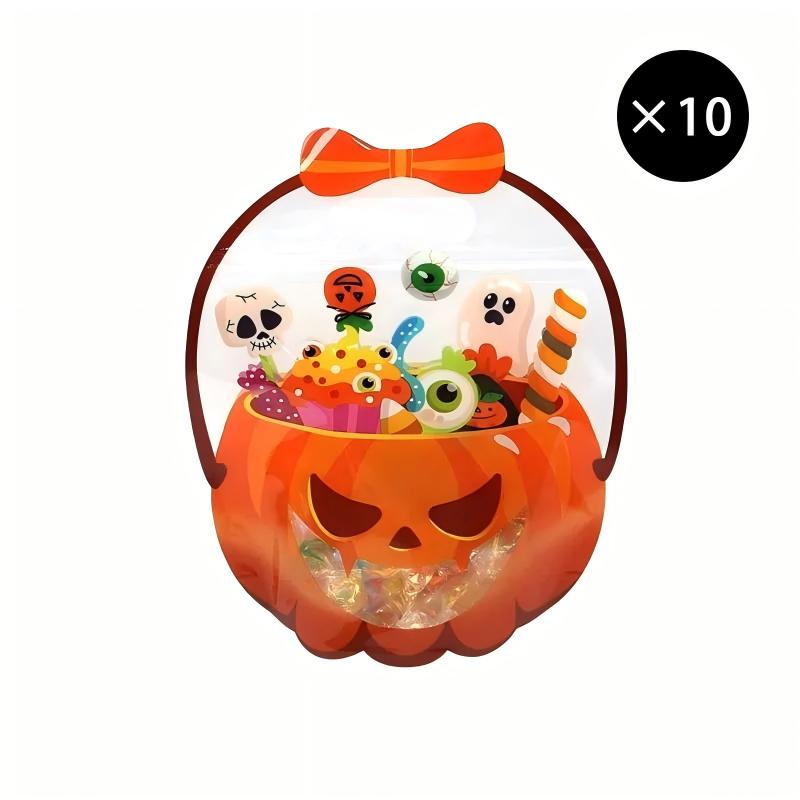 Halloween Pumpkin Candy Gift Bag