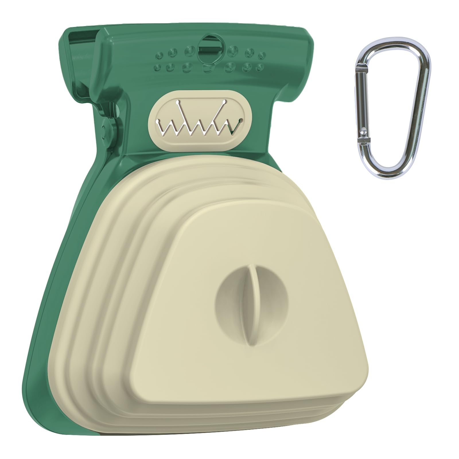 Hands-Free Dog Poop Scooper with Built-In Bag Dispenser