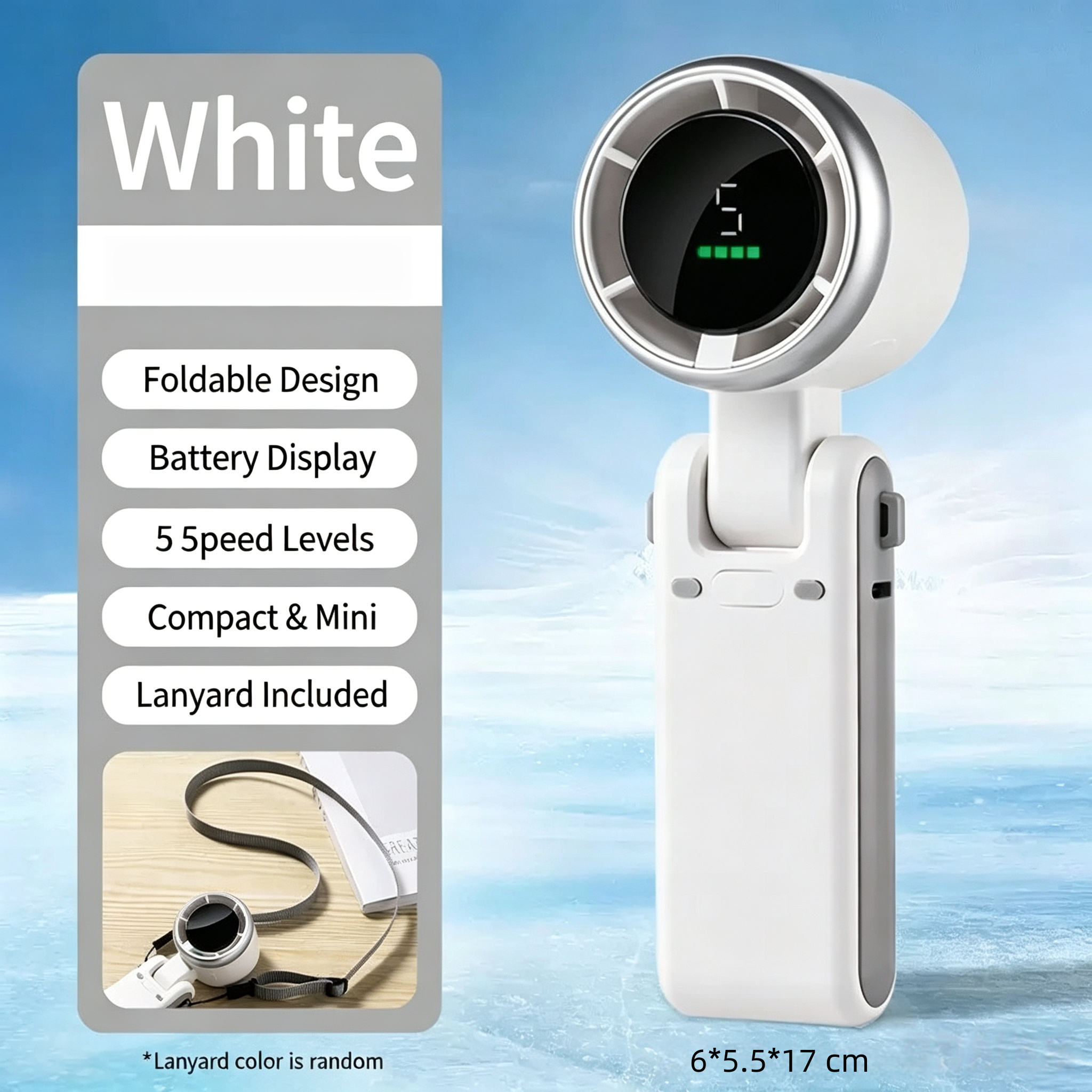 🔥Beat the Heat Anywhere with the Powerful 3-In-1 Mini Turbo Fan