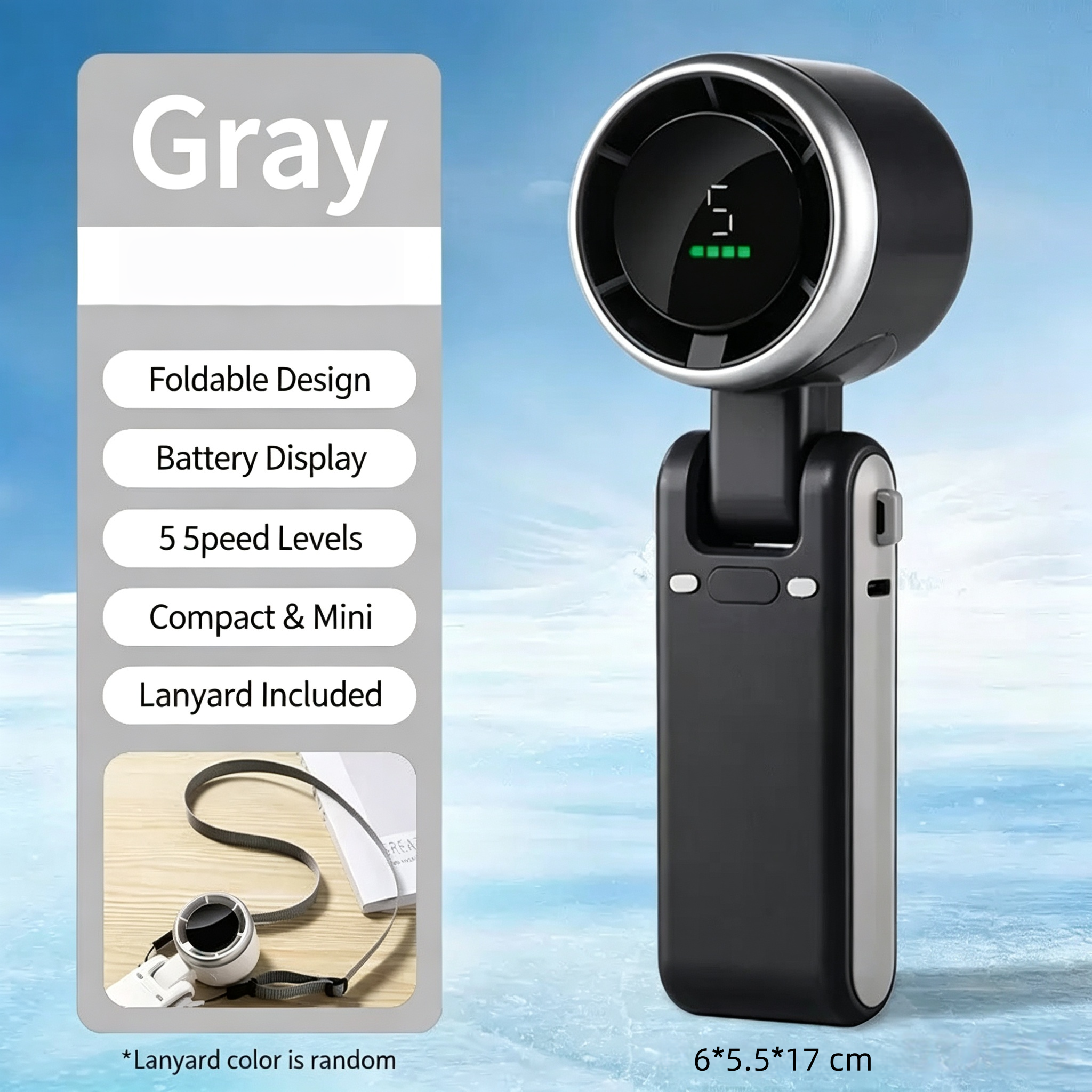 🔥Beat the Heat Anywhere with the Powerful 3-In-1 Mini Turbo Fan