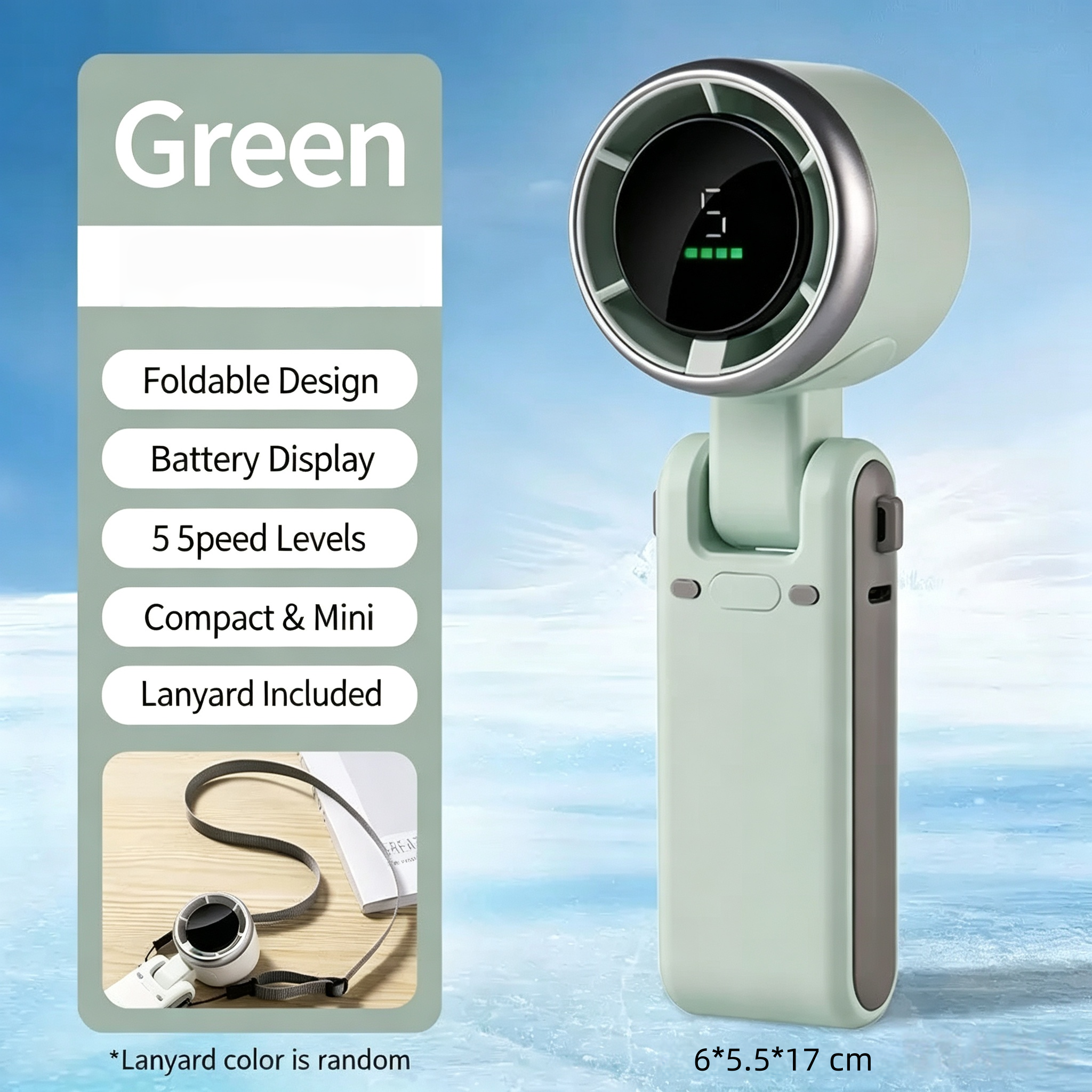 🔥Beat the Heat Anywhere with the Powerful 3-In-1 Mini Turbo Fan