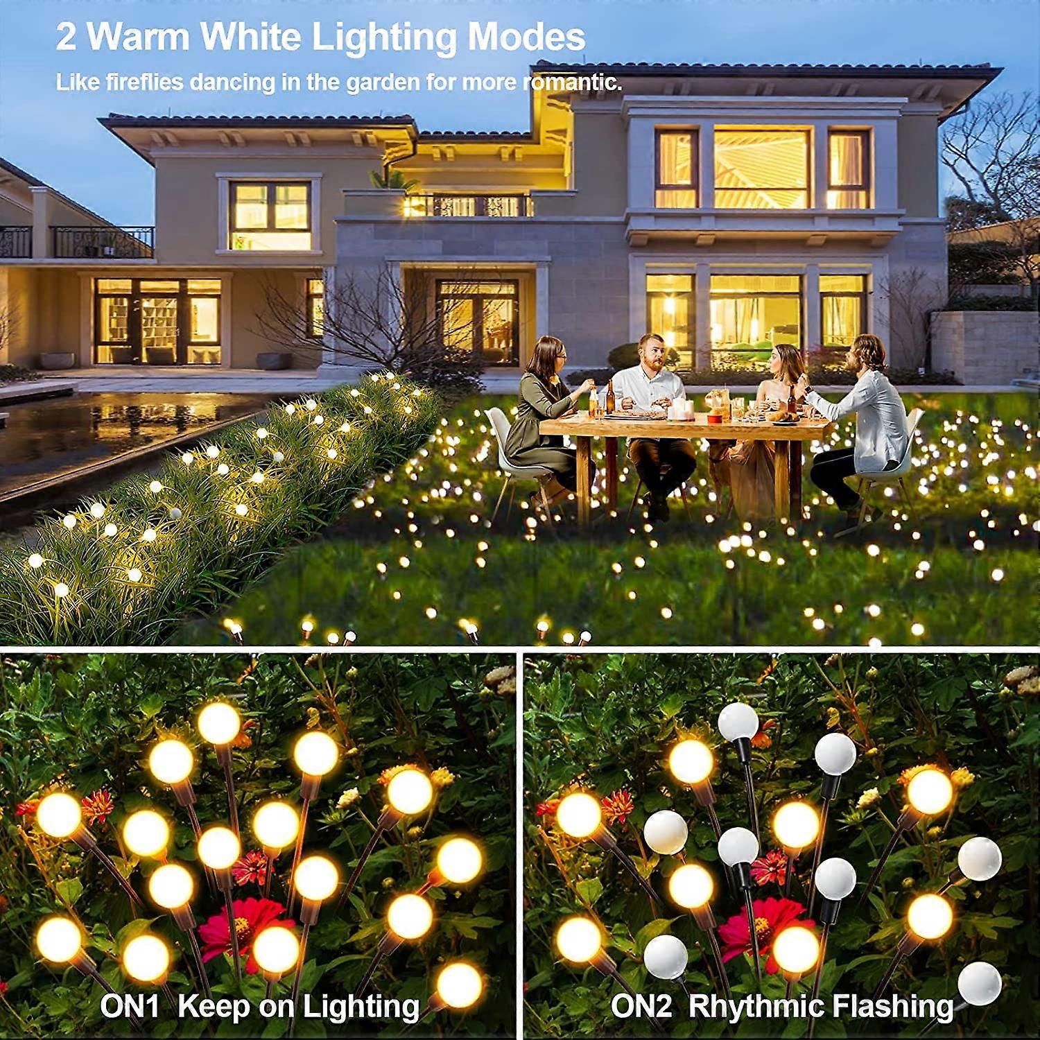 🔥Hot Sale-49% OFF🔥Outdoor Solar Firefly Light✨