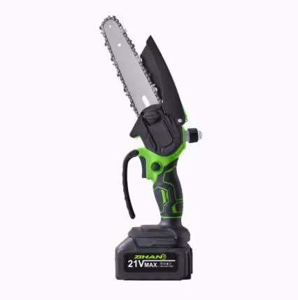 ⚡ 21V Cordless Mini Chainsaw – Dual Battery Garden Cutter🔋