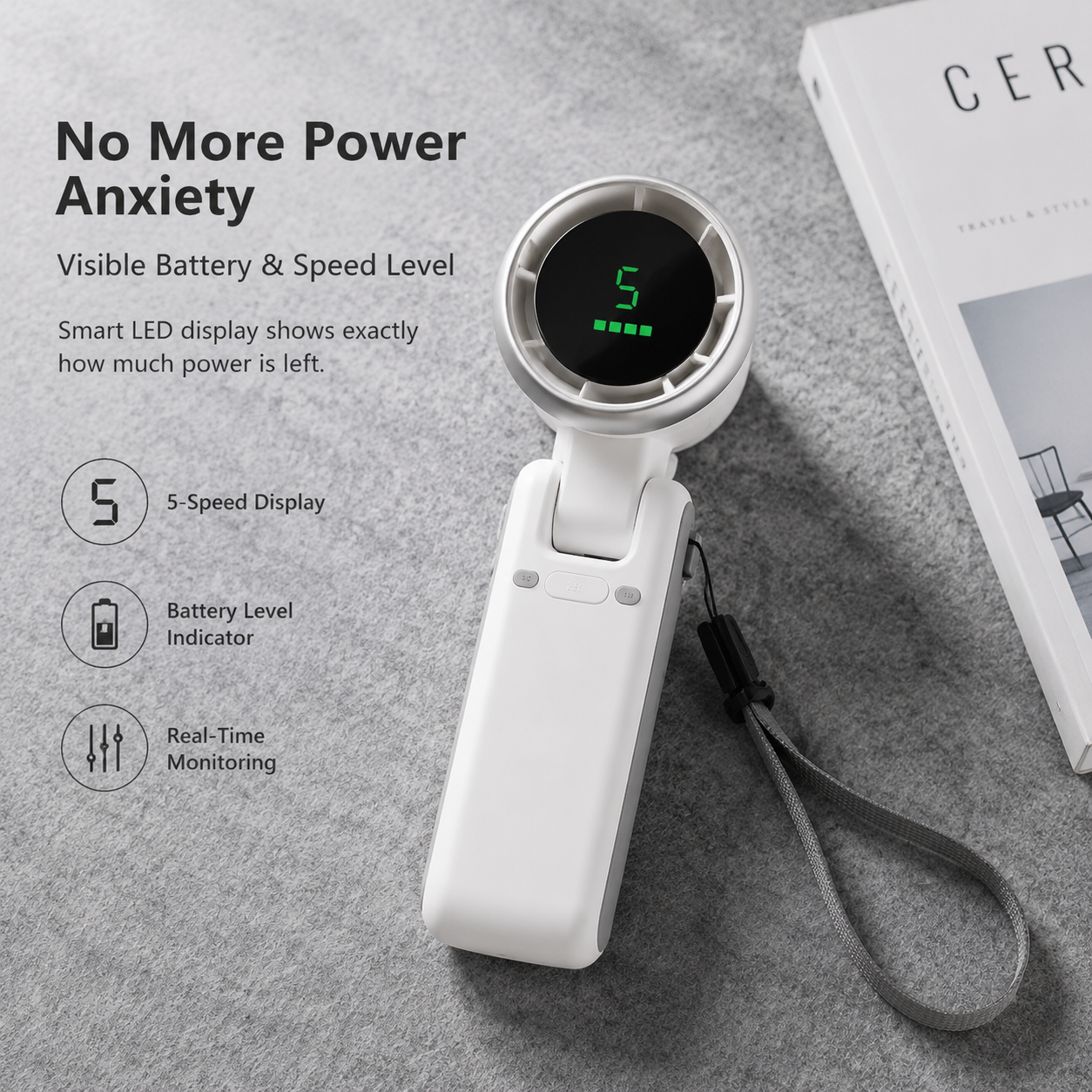 🔥Beat the Heat Anywhere with the Powerful 3-In-1 Mini Turbo Fan