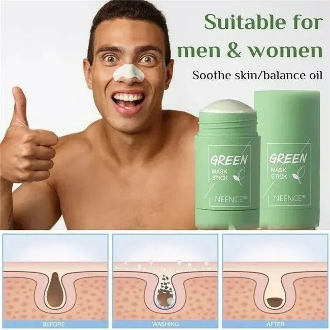 💖Buy 1 Get 1 Free💖 - Poreless Deep Cleanse Green Tea Mask