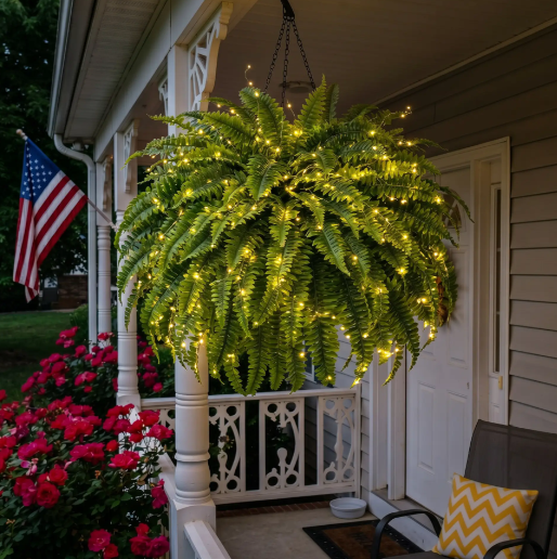 💥BUY 1 GET 1 FREE (2 PCS)🔥48Inch Large UV Artificial Ferns for Outdoors--No watering, No fading
