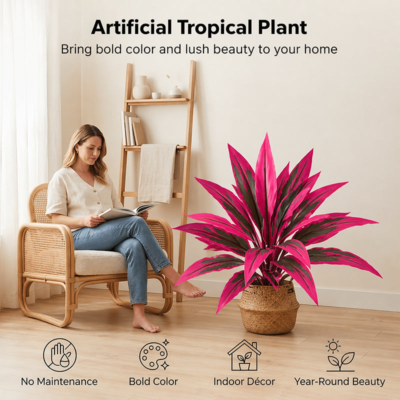 Vibrant Artificial Tropical Plant (Buy 1 Get 1 FREE🎉)