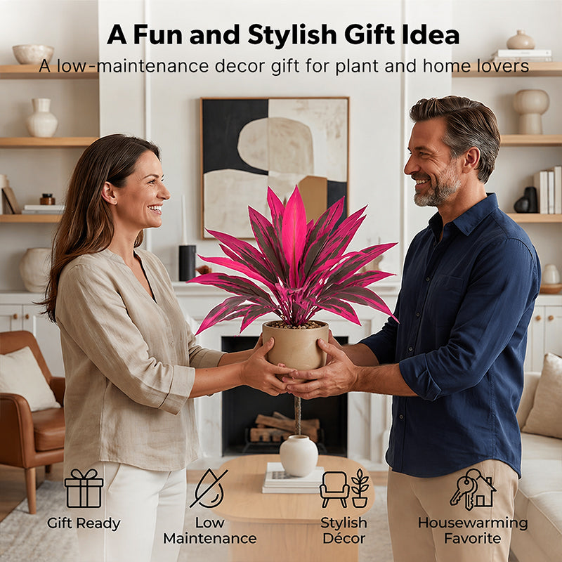 Vibrant Artificial Tropical Plant (Buy 1 Get 1 FREE🎉)