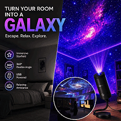 🔥LAST DAY 49% OFF✨ Plug-and-Play HD Star Projecto