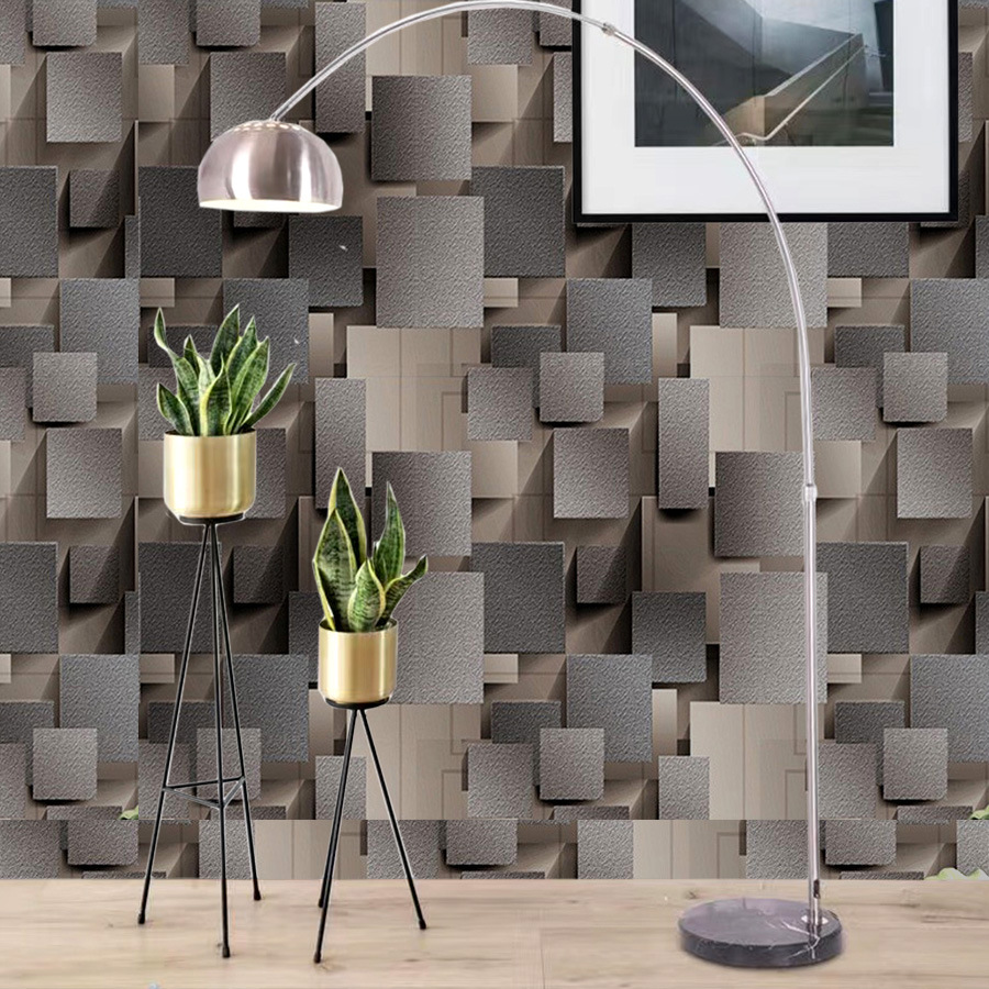 3D Self-Adhesive Geometric Wall Panels for Home & Sofa Background