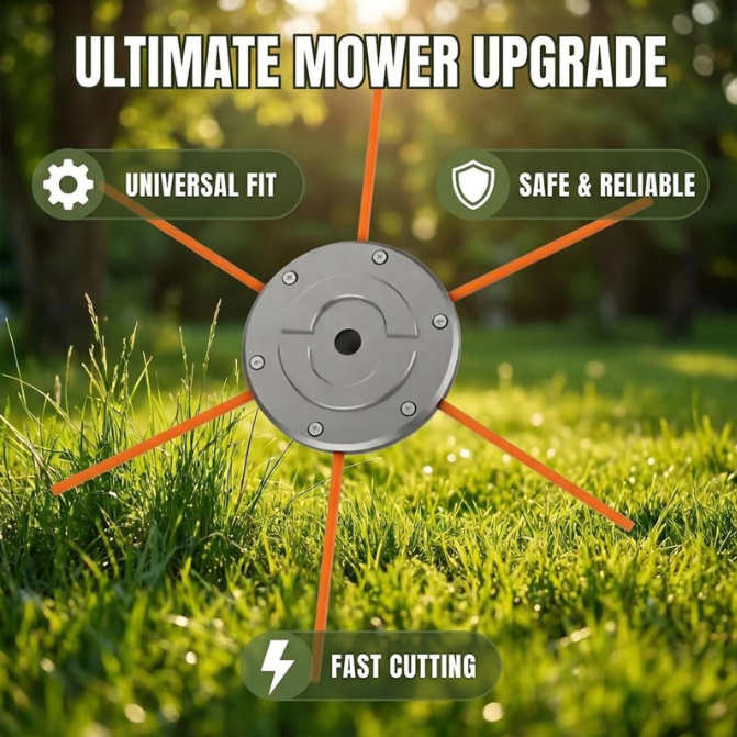 Portable Replacement Blades for String Trimmers & Lawn Mowers