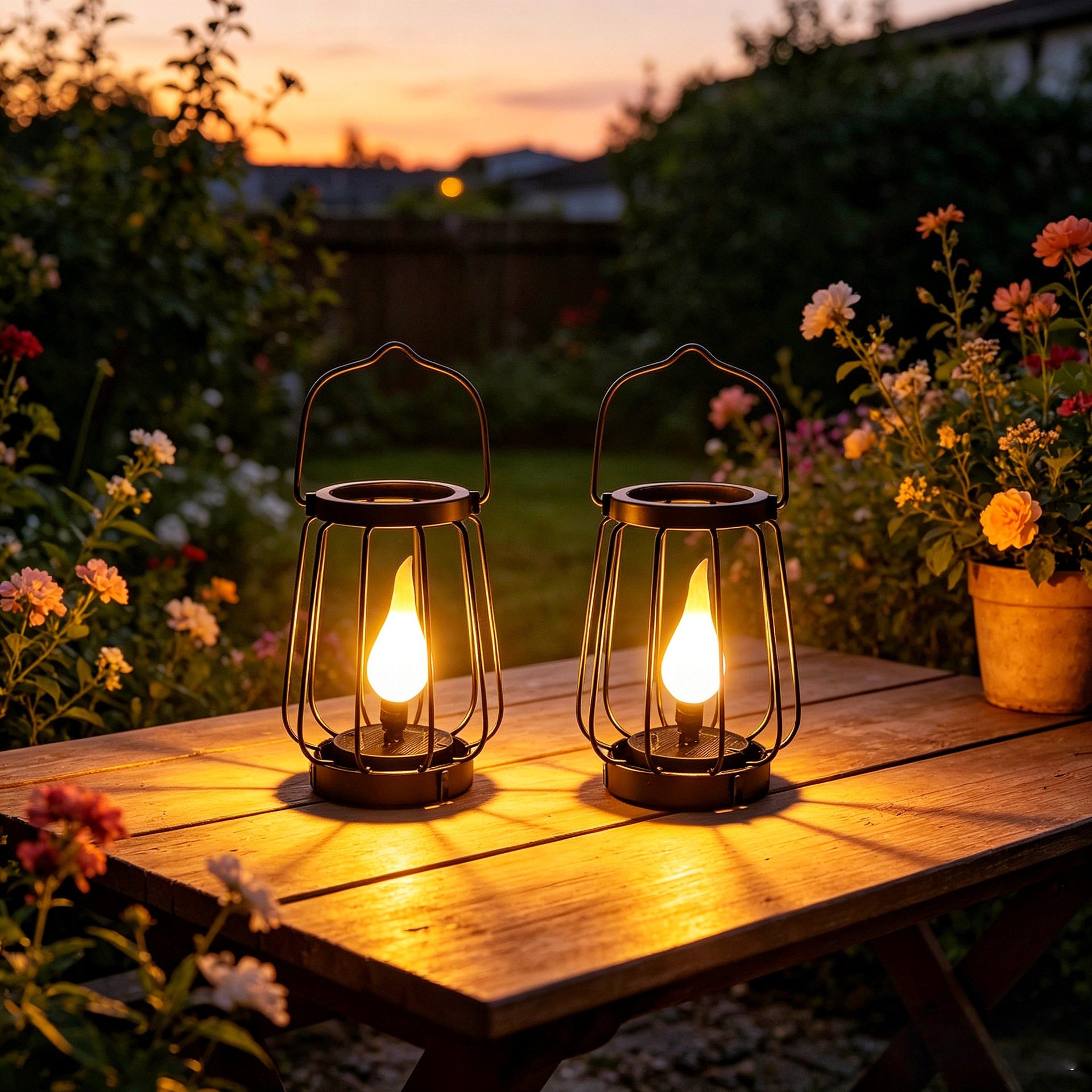 Solar LED Flame Light – Outdoor Decorative Landscape Lamp