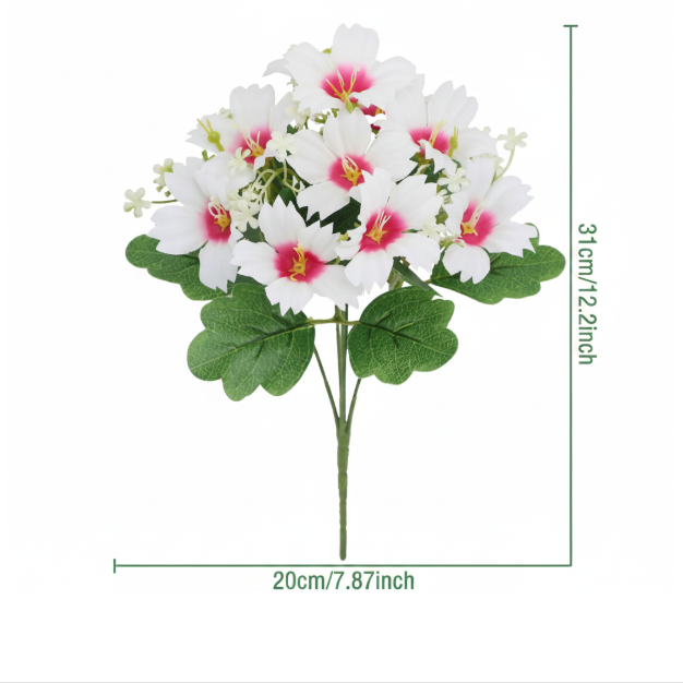 Artificial Morning Glory Flowers for Wedding Decor