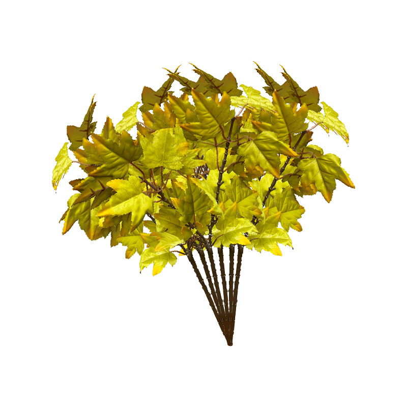 Artificial Autumn Maple Leaves for Home Decoration