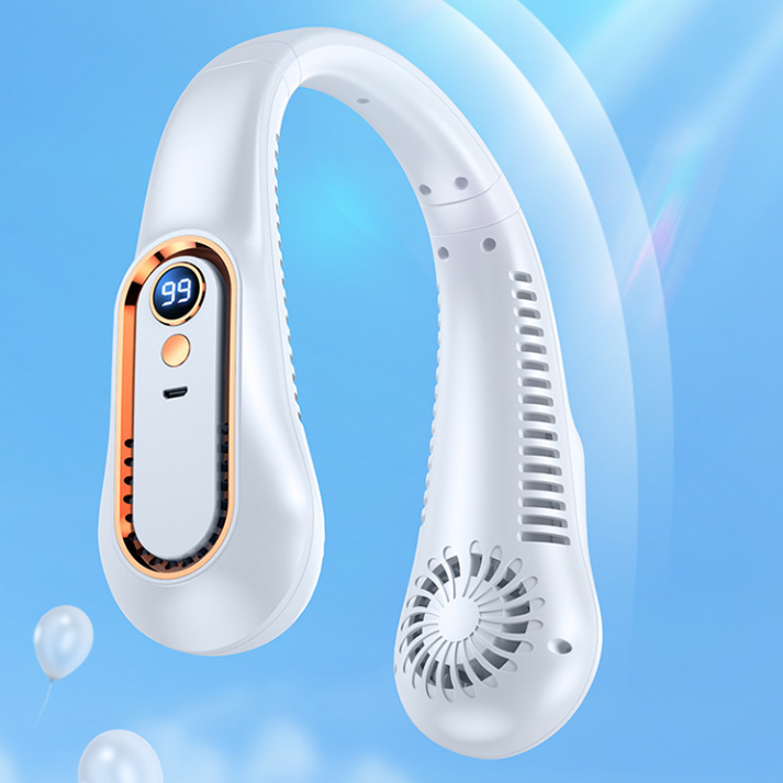Portable Neck Fan – Rechargeable, Quiet, Mini for Home & Outdoors
