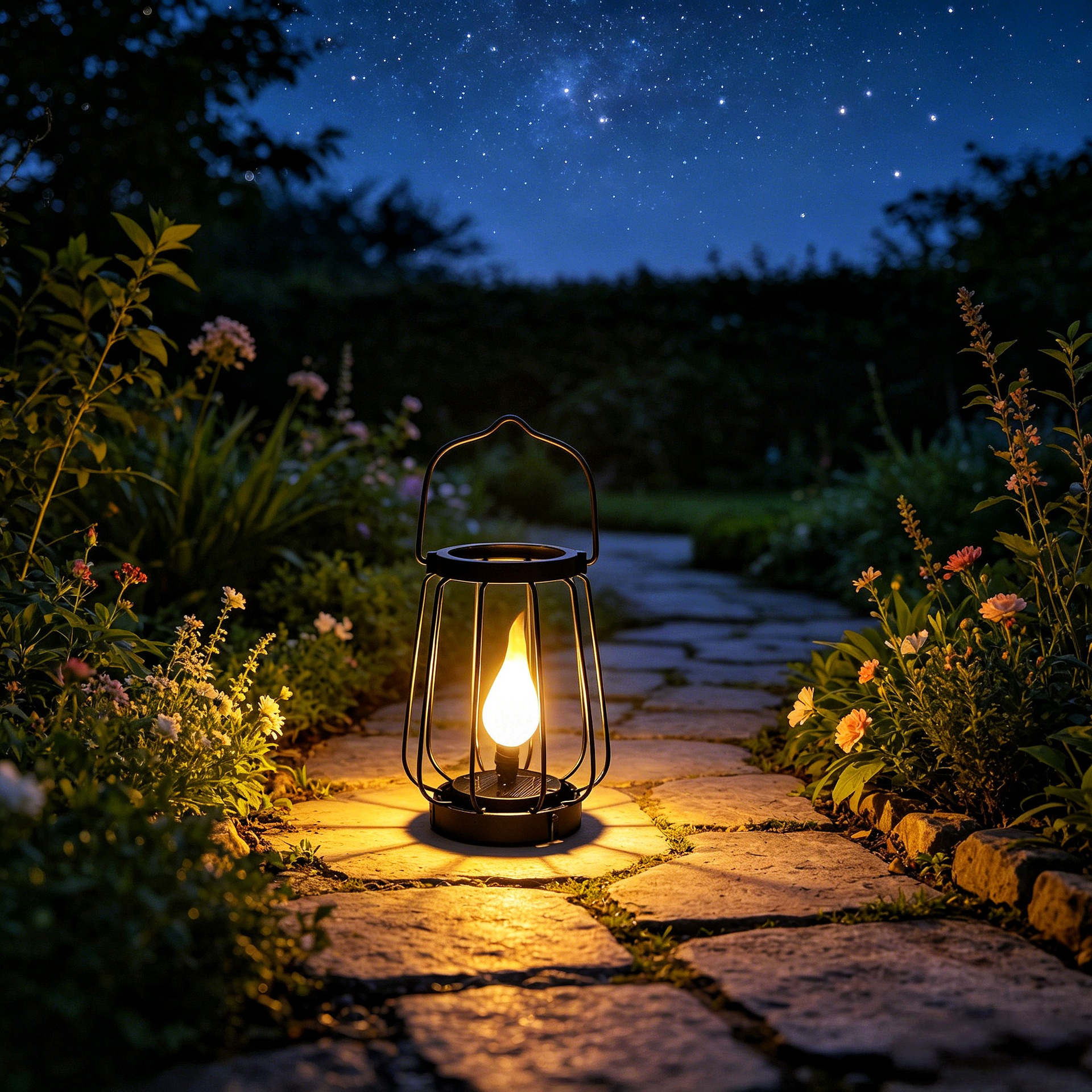 Solar LED Flame Light – Outdoor Decorative Landscape Lamp