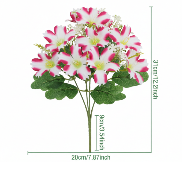 Artificial Morning Glory Flowers for Wedding Decor