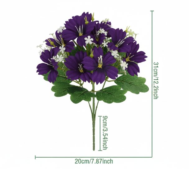 Artificial Morning Glory Flowers for Wedding Decor