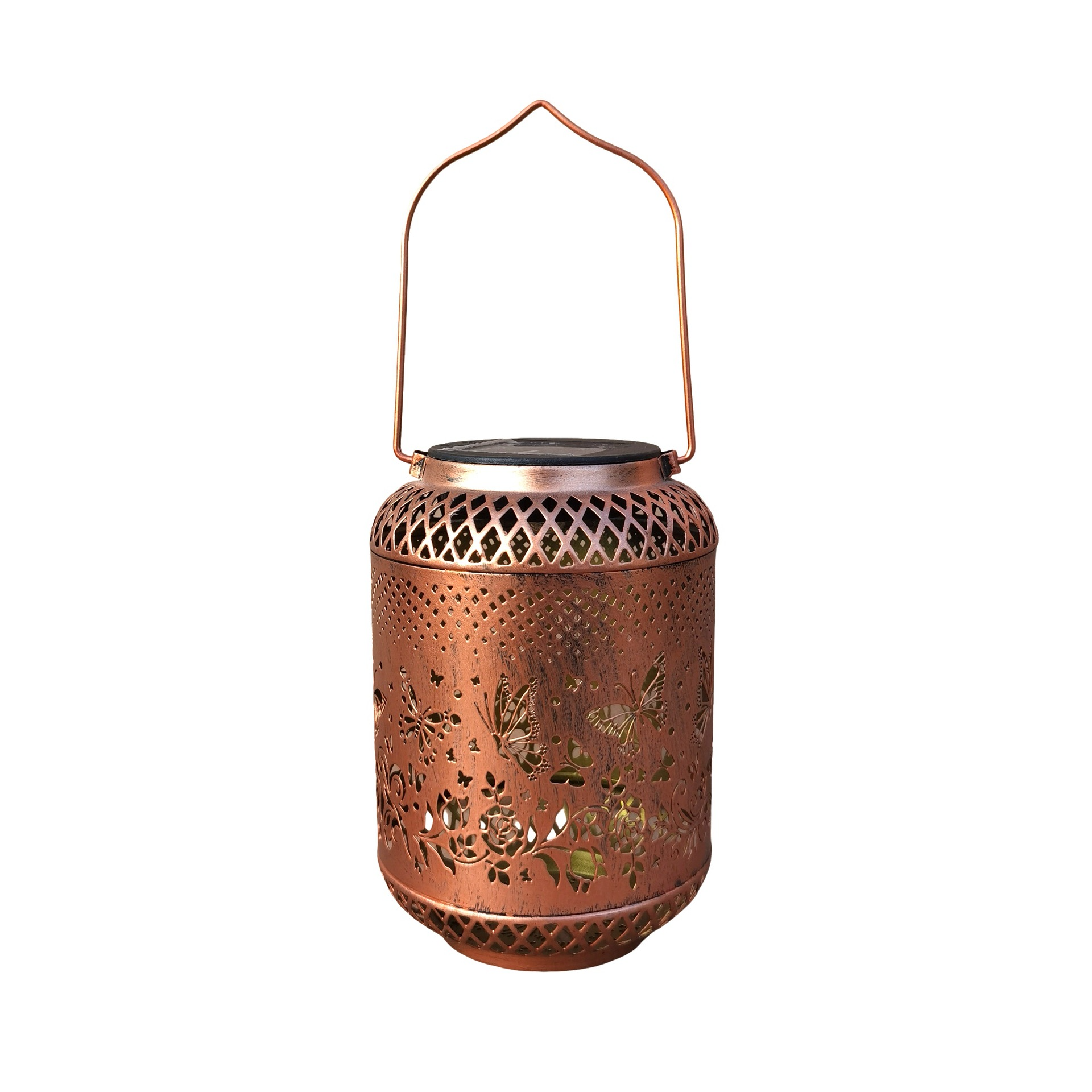Solar Hummingbird Lantern Outdoor Hanging Light