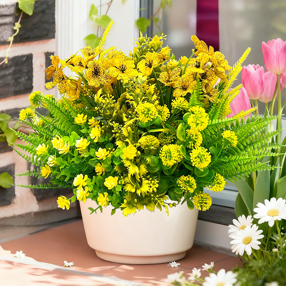 Artificial Flowers for Home, Wedding & Outdoor Garden Decor