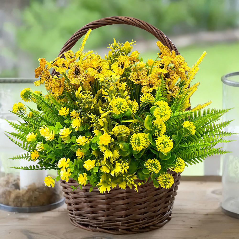 Artificial Flowers for Home, Wedding & Outdoor Garden Decor