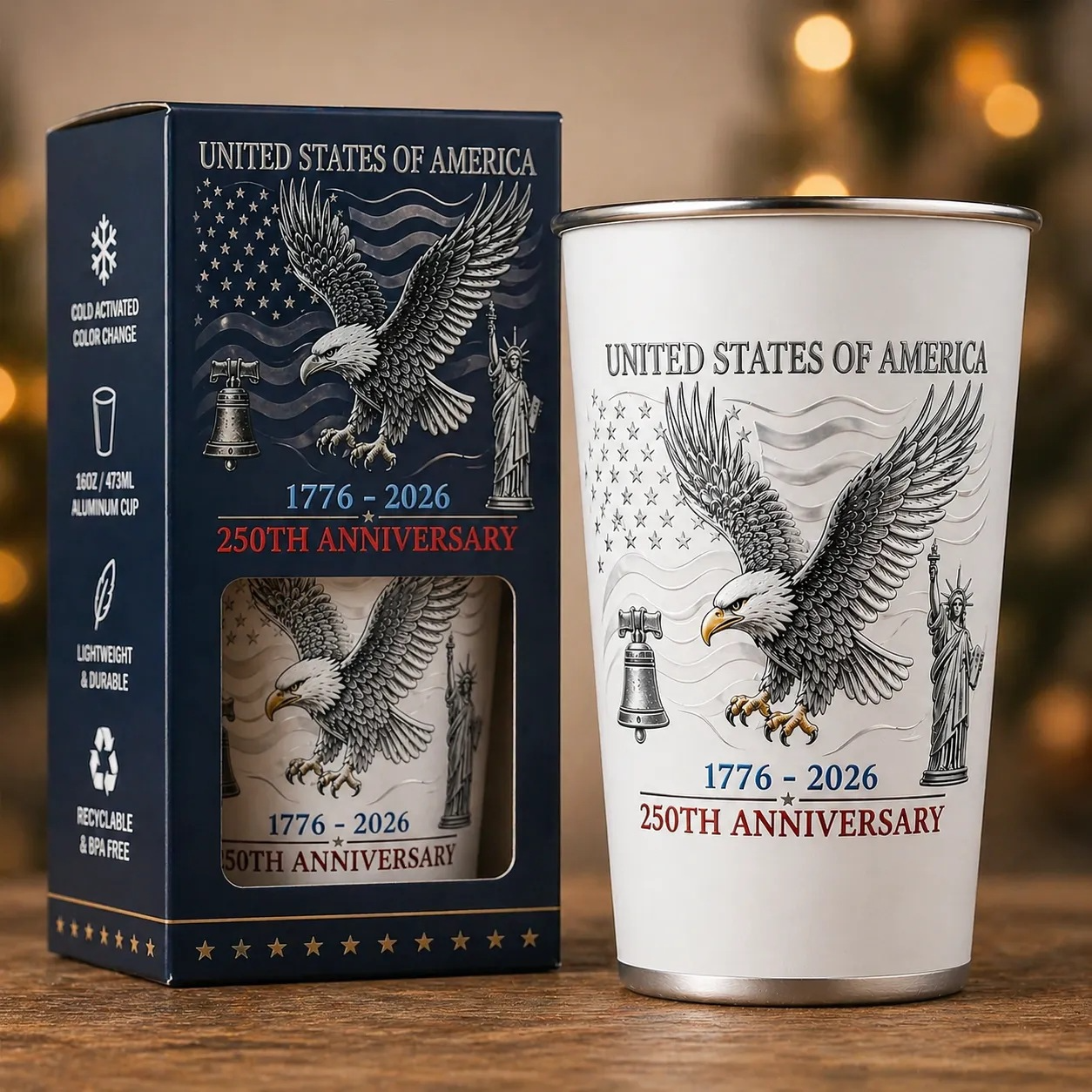 250th Anniversary Color-Changing Cup
