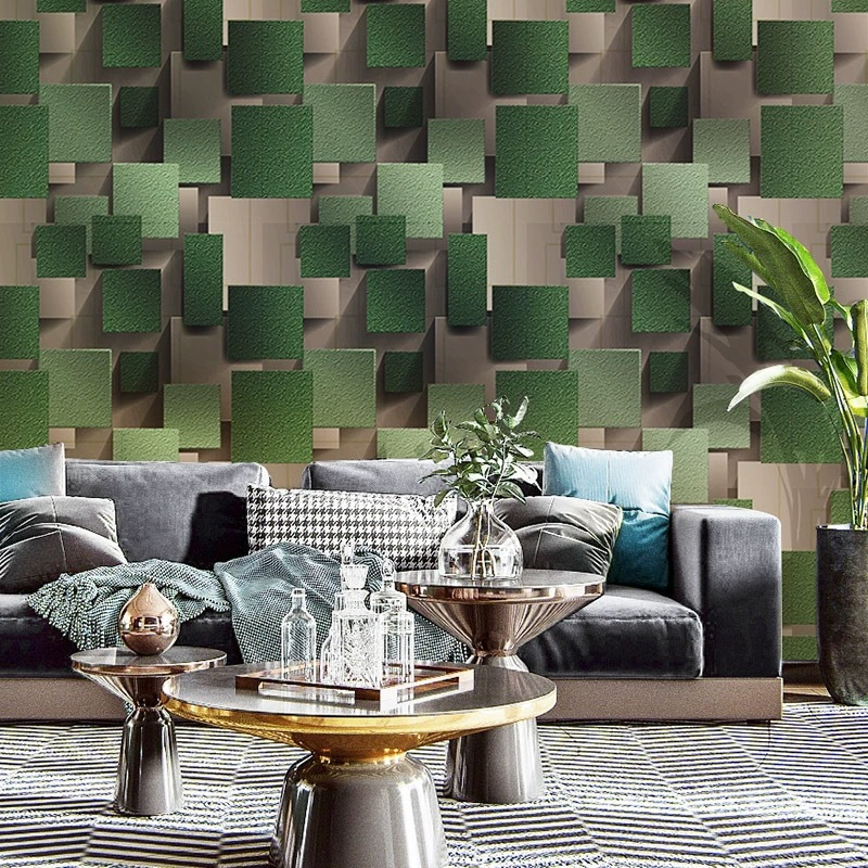 3D Self-Adhesive Geometric Wall Panels for Home & Sofa Background
