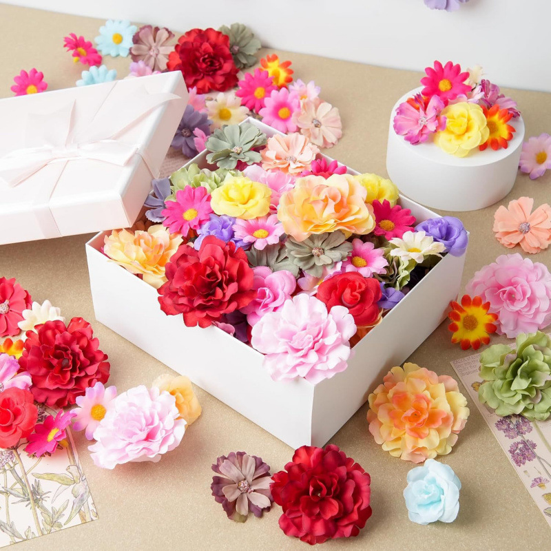 DIY Graduation Cap Silk Flower Decoration Photo Prop