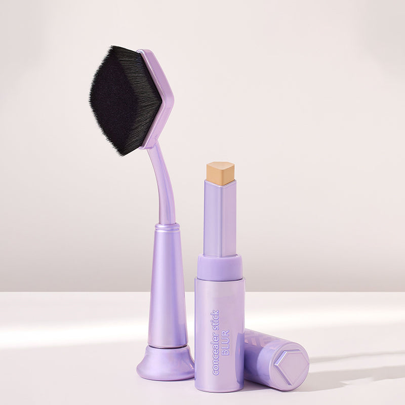 Blur Concealer Stick with Makeup Brush