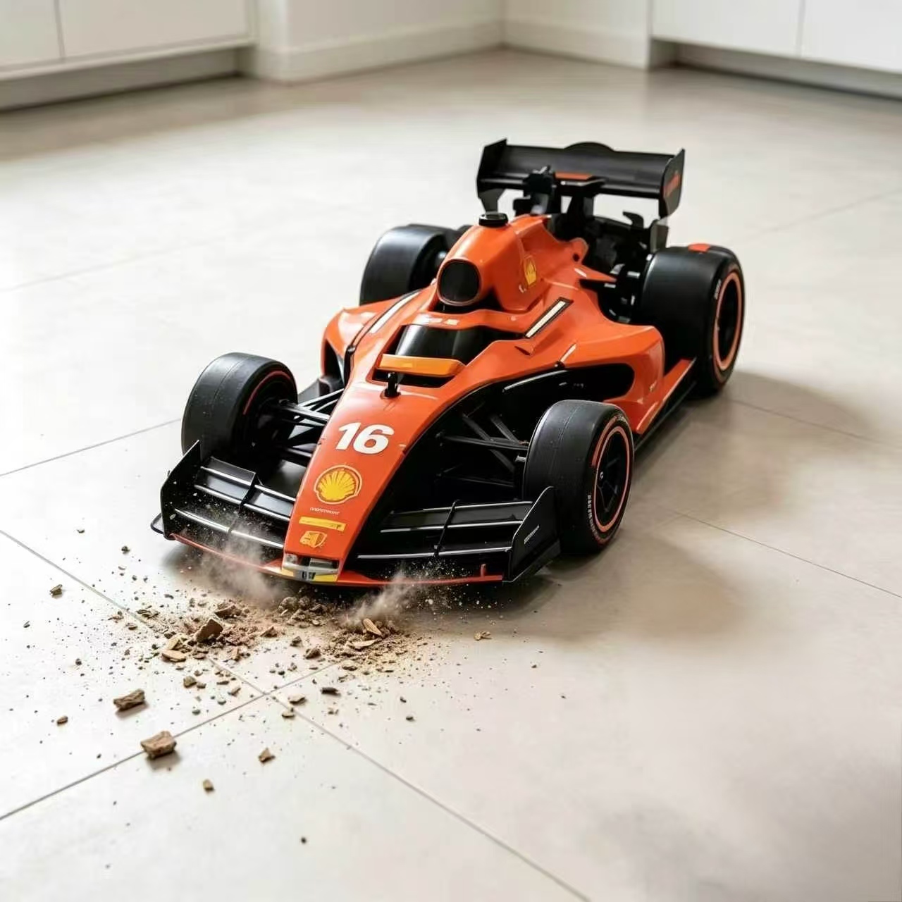 RaceVac Racing Robo Vac – Formula Race Car Remote Control Vacuum Cleaner